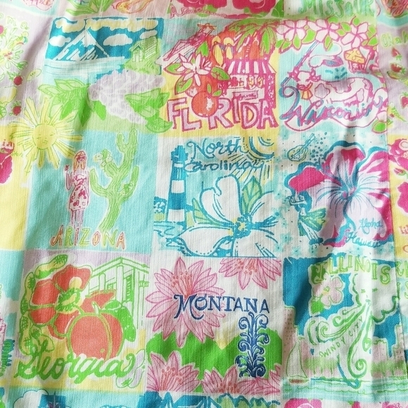 LILLY PULITZER Lottie State of Mind Patchwork Dres - Picture 9 of 12